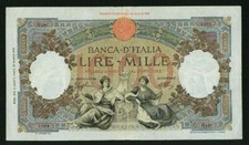 ITALY BANCA D'ITALIA  1943