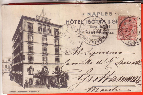 Cartolina napoli citta - cartolina, citta'