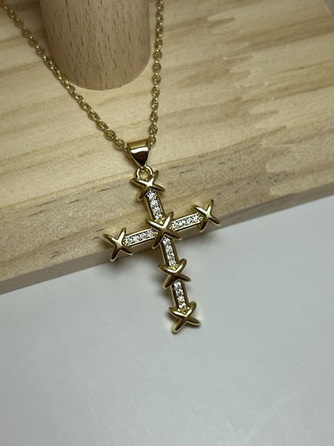 Collana con ciondolo - , croce