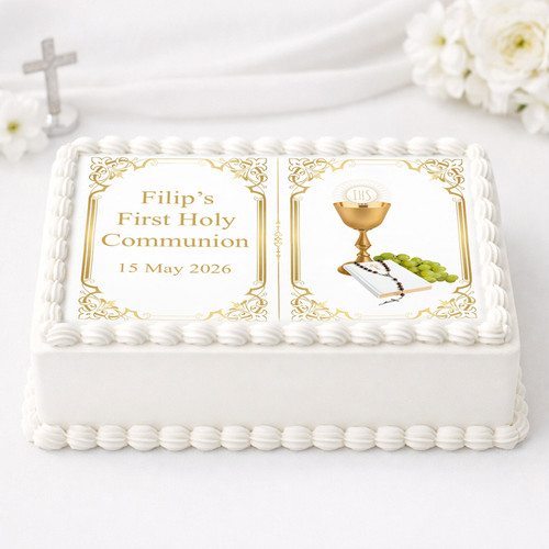 Cake topper commestibile prima - cake,