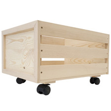 Valigetta per dischi in legno