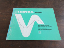 Honda XR500 XR500z  1978 Parts list catalogue Teile-Katalog Catalogo