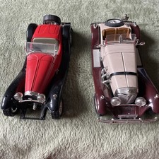 MERCEDES SSK + BUGATTI TYPE 55 -  SCALA 1/24 - BURAGO