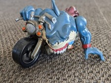 Street Sharks - Ripster Rip Rider Motorcycle - 1994/5 - Broken - Cassé - Mattel