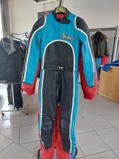 Tuta moto in pelle vintage Giudici