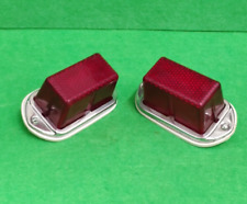 FANALINI POSTERIORI ACCESSORIO VESPA LAMBRETTA SCOOTER AUTO MOTO RIMORCHIO '60 -