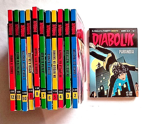 Diabolik annata completa xlv - diabolik,