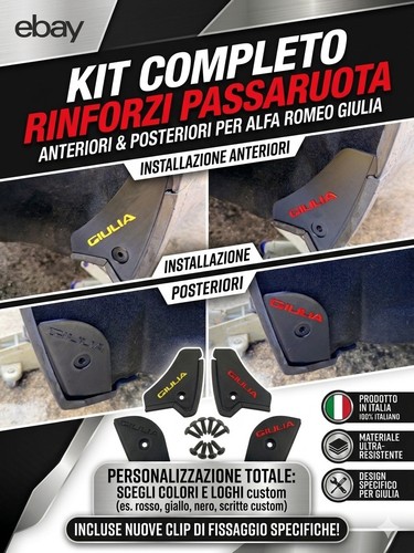 Rinforzi passaruota alfa romeo - rinforzi,