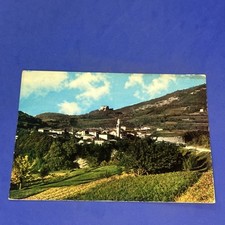 VIGO DI TON PANORAMA CON CASTEL THUN - CARTOLINA A COLORI