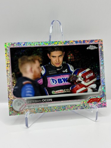 2022 topps chrome esteban - chrome, f1