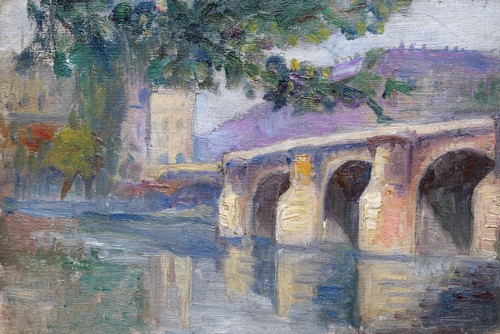 Quadro francese paesaggio - francese,