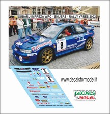 DECALS 1:43 SUBARU IMPREZA WRC