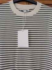 Abito T-shirt COS panna nero a