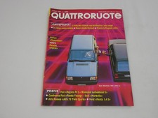 Quattroruote Rivista Aprile 1987 numero 378