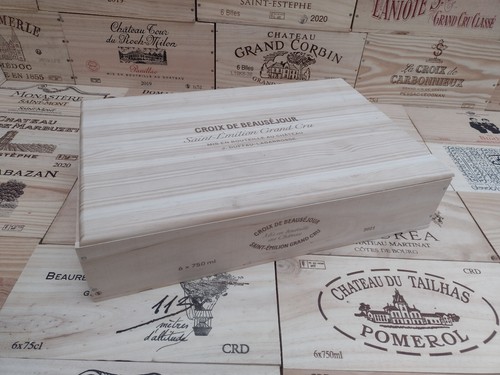 Cassa porta vino - , legno