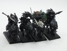 4 Uomini lucertola sauri su naggaronte Warhammer fantasy battle Miniature