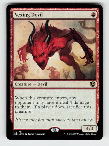 Vexing devil 178 rara - devil,