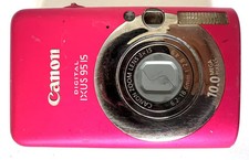 Compact Camera Pink Canon