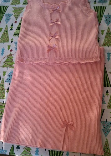 Set maglione gonna - gonna, rosa