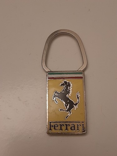 Portachiavi ferrari giallo - portachiavi,