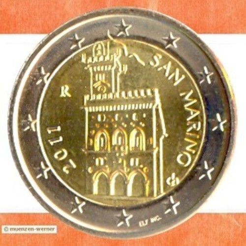Moneta euro san marino 2011 - euro,