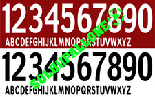 kit nome + numero flock x