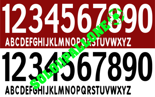 Kit nome numero flock x - kit,
