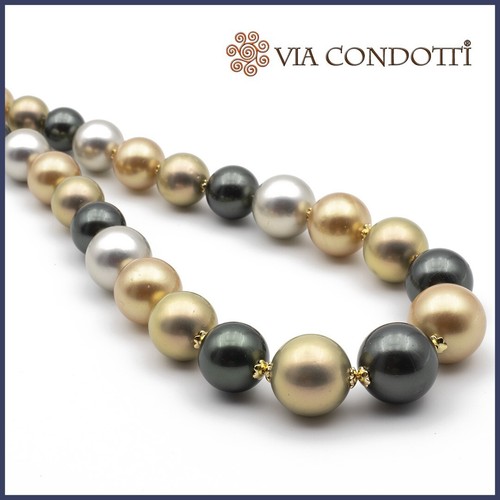 Collana perle shell - in,