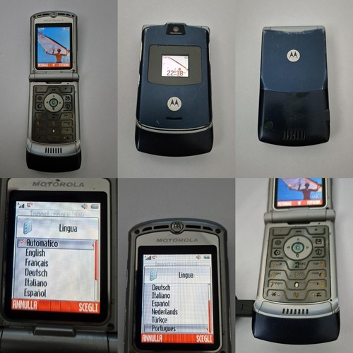 Cellulare motorola gsm - motorola, v3