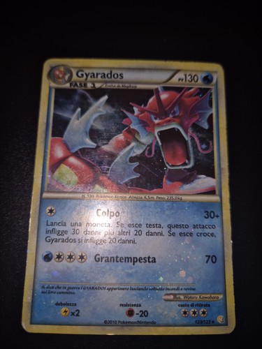 Pokemon gyarados 123 hs - -,