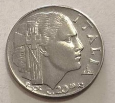 20 CENTESIMI 1942 LUSTRO E