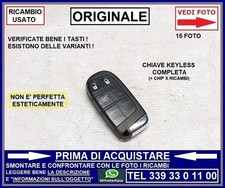 CHIAVE KEYLESS TELECOMANDO