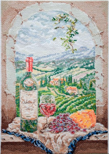 Kit ricamo arazzo - punto, croce