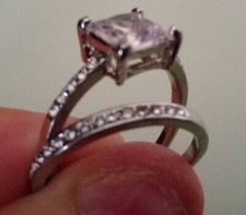 Set 2 Anelli Donna, 925