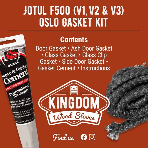 Kit guarnizioni jotul f500 - guarnizioni,