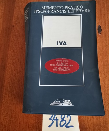 Memento pratico iva 2003 - memento,