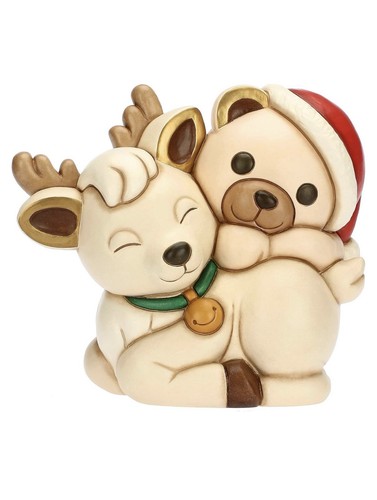 Thun teddy con renna - renna, maxi