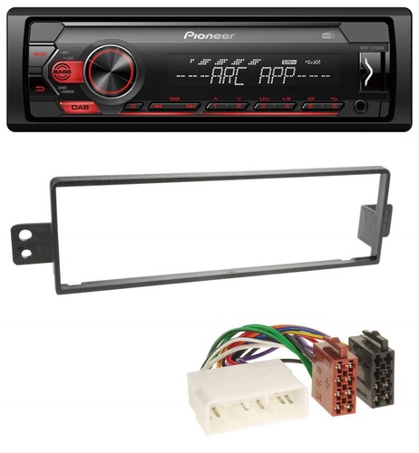 Pioneer dab 1din - aux, usb