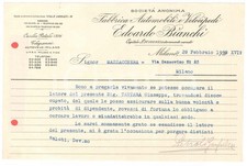 1938 MILANO Edoardo BIANCHI