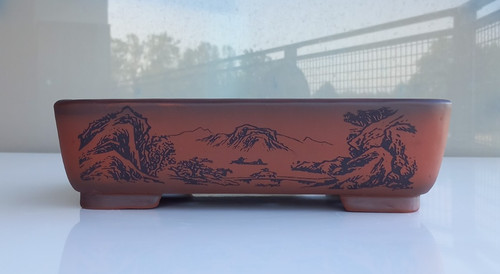 Vaso bonsai rettangolare - , in