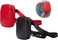 Marsupio Cosciale per Moto,2 Pcs Marsupio per Coscia Donna,Borsa Da Gamba in Pu,