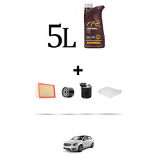 HOFFCAR Kit tagliando 4 FILTRI