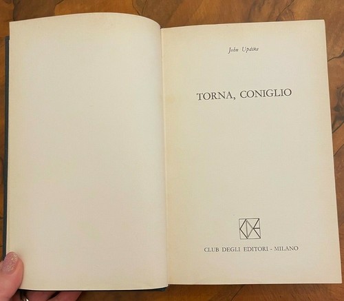 Torna coniglio john - john, updike