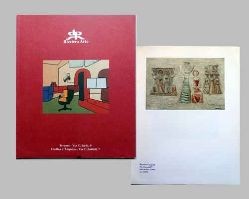 80s rizziero arte catalogo - arte,