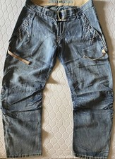 Le Jean De Marithé François Girbaud - Size 31. Made In Italy - Cotton & Lino.