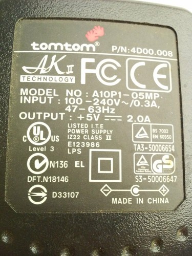 Tomtom 4d00 008 - tomtom, a10p1-05mp