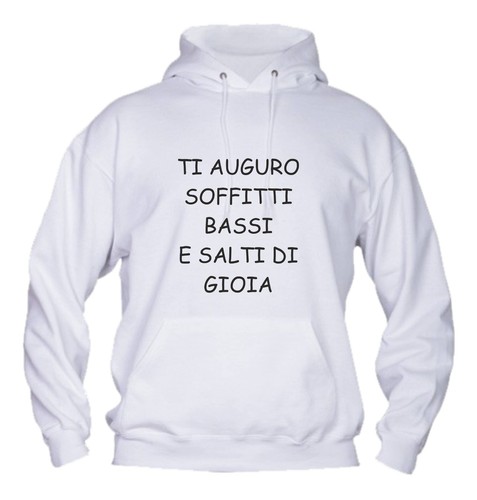 Felpa uomo bambino cappuccio - uomo,