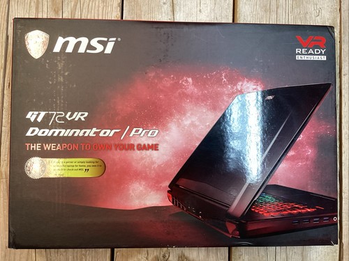 Msi gaming laptop gt72vr - msi,