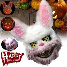 ? Halloween Cosplay Maschera LED Animale – Coniglietto o Orsetto – Luminosa