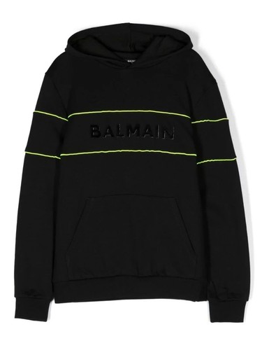 Balmain sweat capuche - à, en